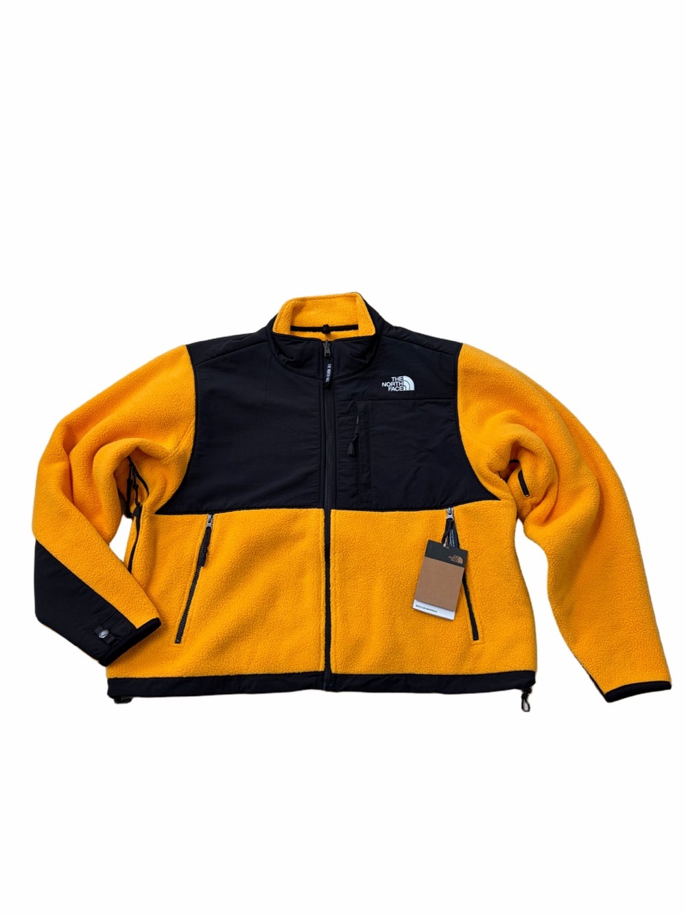 The North Face NWT Women's Size XL Extra Large Retro Denali Jacket Fleece Gold